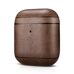 Wireless Charging Support Case for Apple Airpods 2019 New Earphone Leather Case For iPhone Airpods