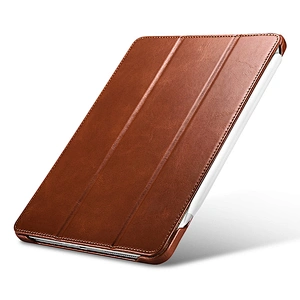 Ultra Slim Real Leather Smart Cover Tablet Flip Case for iPad Pro 11 inch 12.9 inch 2018