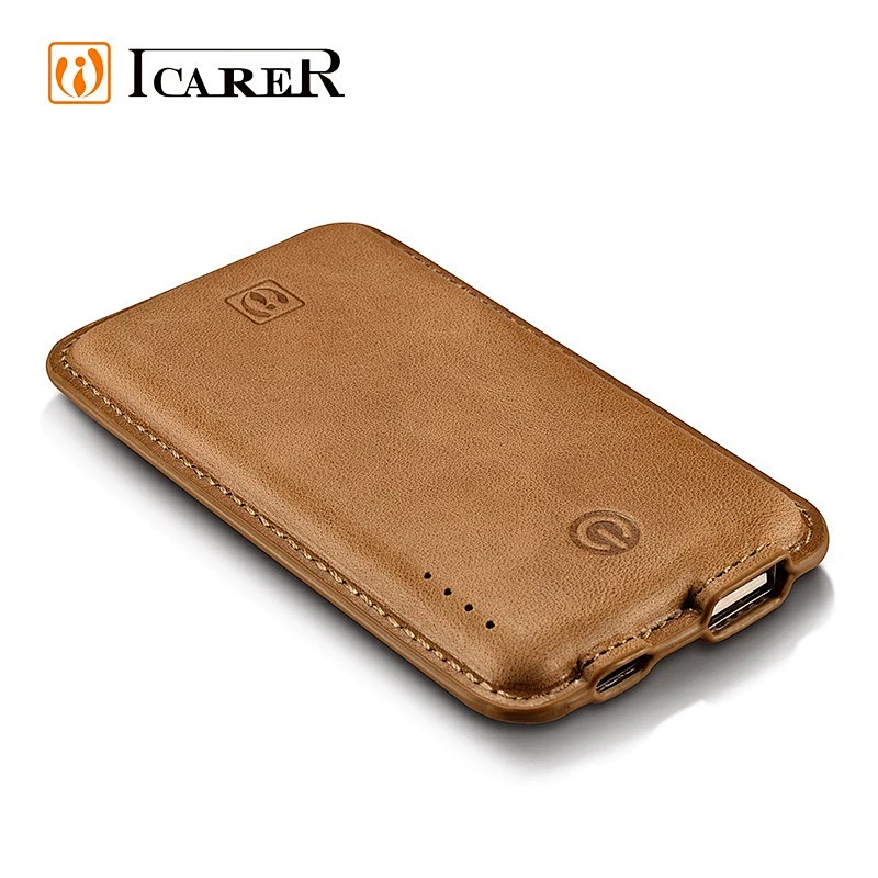 ICARER leather powerbank 4400 mah