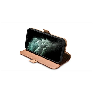 2020 ICARER  Black Luxury Flip Leather Phone Case 6.7 inch High Quality Genuine Leather Wallet  Cover for iPhone 12 Pro Max
