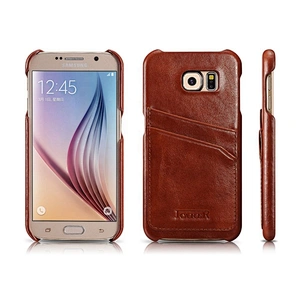 Wholesale Luxury Cell Phone Case Card Slot Genuine Leather Flip Wallet Case For iPhone 6