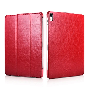 ICARER OEM Support Microfiber Leather  Folio Cover Case for iPad Pro 11 inch