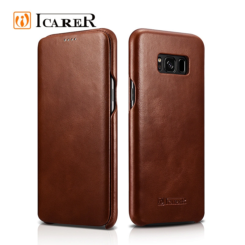 Custom Double Raw Material Telephone Shell Itel Leather Phones Case Mobile Phone Cover For Samsung Galaxy S8 Plus