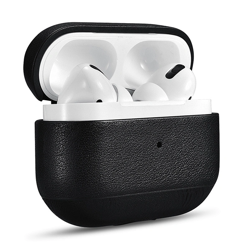 Nappa Leather Luxury Full Protective Case for Air Pods Pro Custom Charging Leather Case for Airpod Pro/Airpod 4