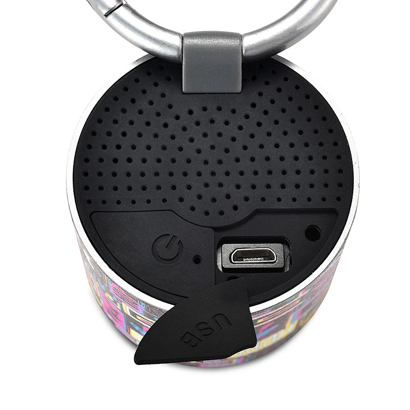 Hot Sale Wonderful Sound Quality Portable PU Leather Mini Wireless Speaker