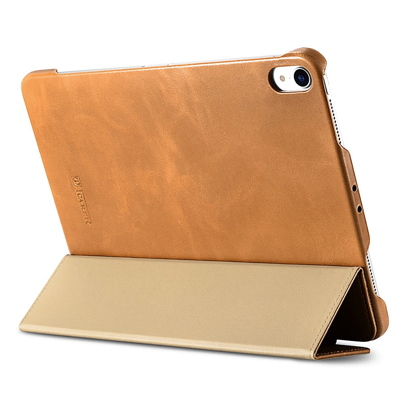 Ultra Slim Real Leather Smart Cover Tablet Flip Case for iPad Pro 11 inch 12.9 inch 2018