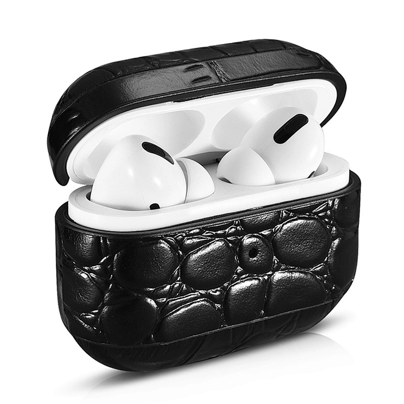 ICARER Factory Original Leather Earphone Retro Style Case for AirPods Pro
