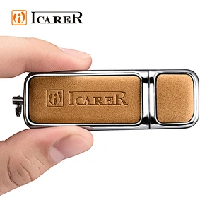 Wholesale High Quality OEM Support Logo Custom 16GB USB 2.0 Mini Leather USB Flash Drive Disk