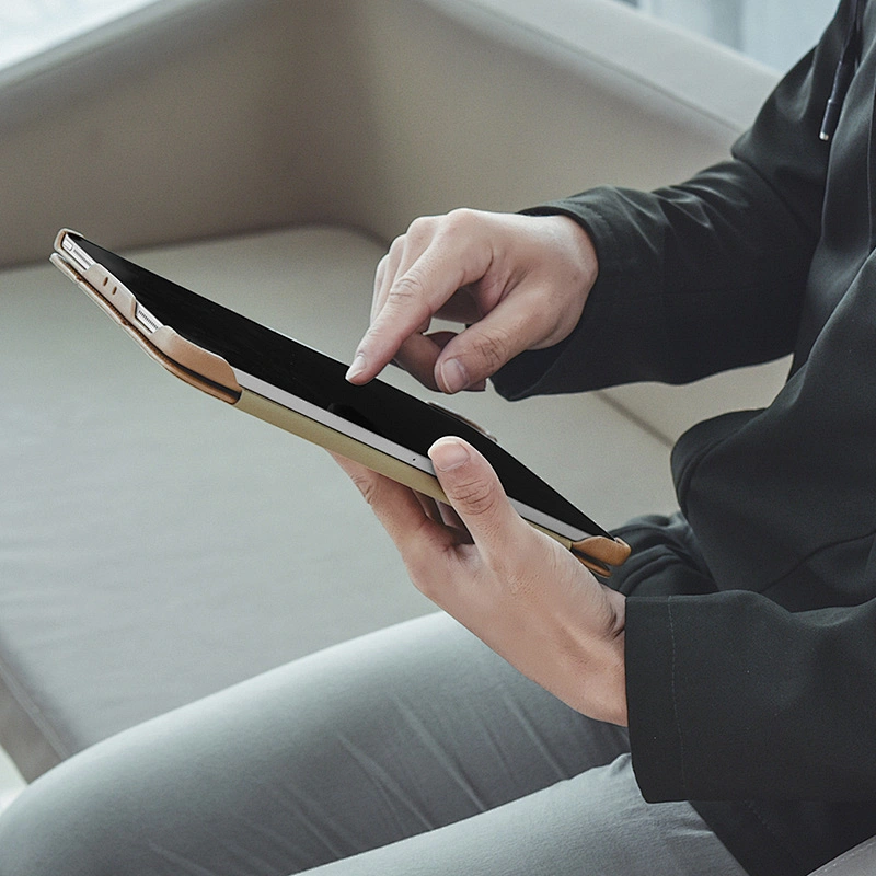 Luxury Shockproof Microfiber Leather Tablet Flip Cover Folding Stand Case for iPad Pro 11inch 12.9 inch 2018