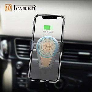 10W Fast Wireless Charger Gravity Car Mount for selling for iPhone