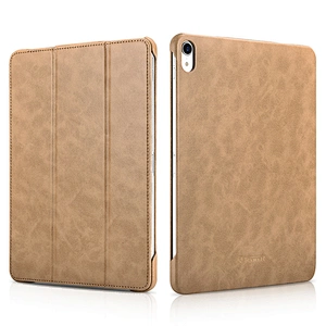Luxury Shockproof Microfiber Leather Tablet Flip Cover Folding Stand Case for iPad Pro 11inch 12.9 inch 2018