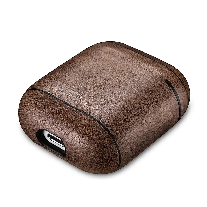 Wireless Charging Support Case for Apple Airpods 2019 New Earphone Leather Case For iPhone Airpods