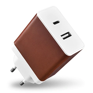 2019 Factory Supply 5V 1A USB Travel Adapter Leather Wall USB Charger