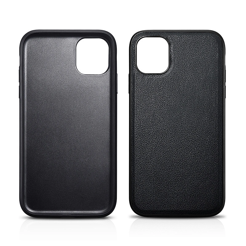 Hot Selling Genuine Leather Detachable 2 in 1 Wallet Folio Case With Card Slot for iPhone 11