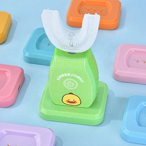 Intelligent Automatic Sonic Electric Toothbrush U Type Tooth Brush USB Charging Kids Electric toothbrush