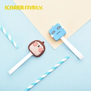 Phone cable wire cute cartoon cable protector mini usb cable for sale