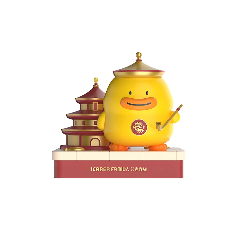 ICARER Best Christmas Gift  classic plastic colorful funny Series of Around The World For Kids For Best Mini Figures Blind Box