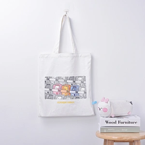 Hot Selling New Fashion Promotional Shopping DONO Fashion Canvas Cotton Tote Bag