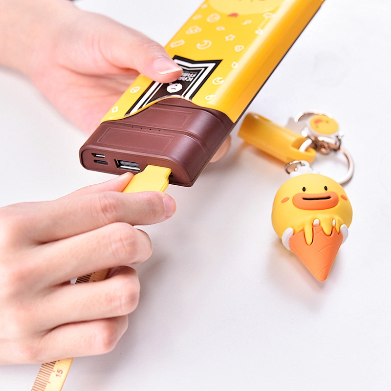 2021 New Design Usb Power Charging Cable Mobile Phone Usb Cable Keychain Data Cable