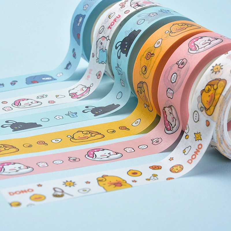 Professional manufacturer provide quality lovely cartoon style adhesive tape packing tape safety tape