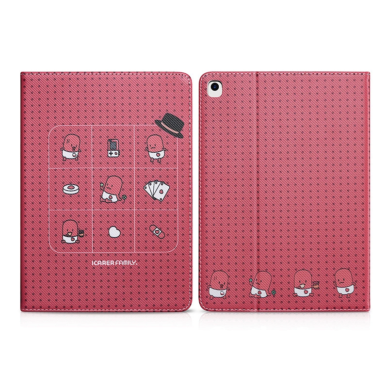 For iPad Air 2 Case, For iPad 2017/2018 Smart Case Cover PU Leather Case
