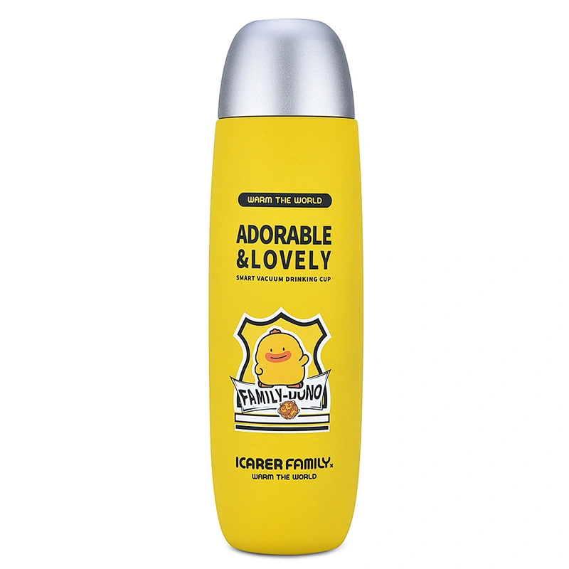 Creative Stainless Steel Vacuum Flask 304 Portable Vacuum Cup Fashion With Temperature Display