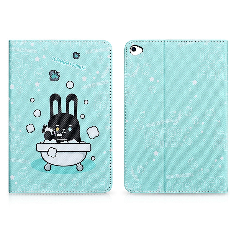 ICARER Lovely Design Mini PU Leather Table Case at Home/Office for iPad Mini