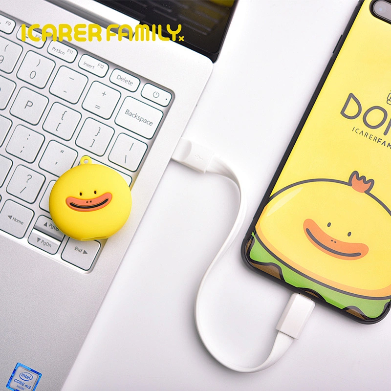 Phone cable wire cute cartoon cable protector mini usb cable for sale