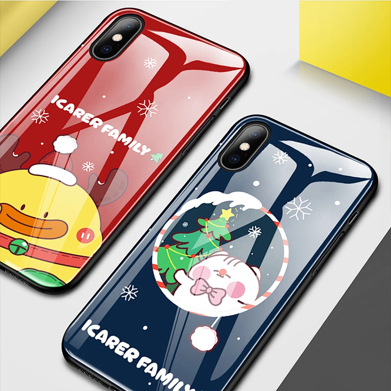 Beautiful Design Mobile Phone Protective Cover Glass Phone Case For iPhone X/XS/XS MAX for iPhone