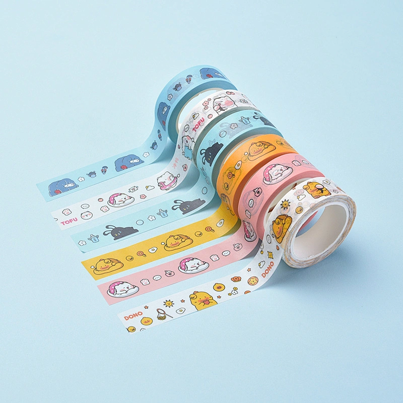Professional manufacturer provide quality lovely cartoon style adhesive tape packing tape safety tape