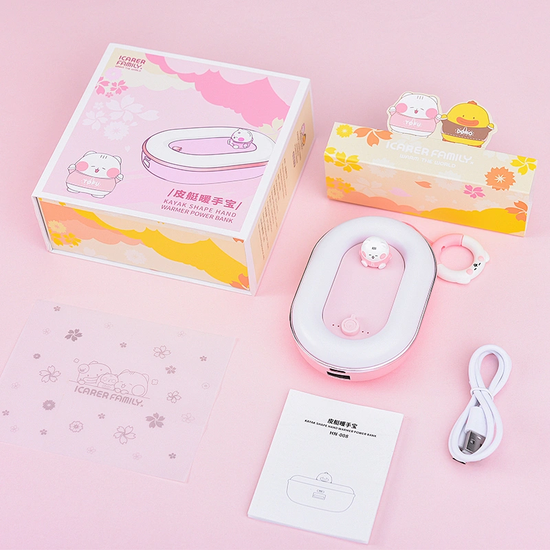 2020 Cute Design 5000mAh Portable Fast Charging Power Bank for Hand Warmer Power Bank