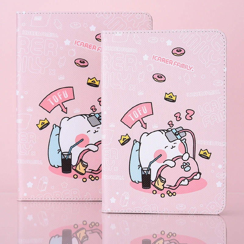 Slim Thin Universal Protective PU Leather Material  9.7inch Table Case for iPad