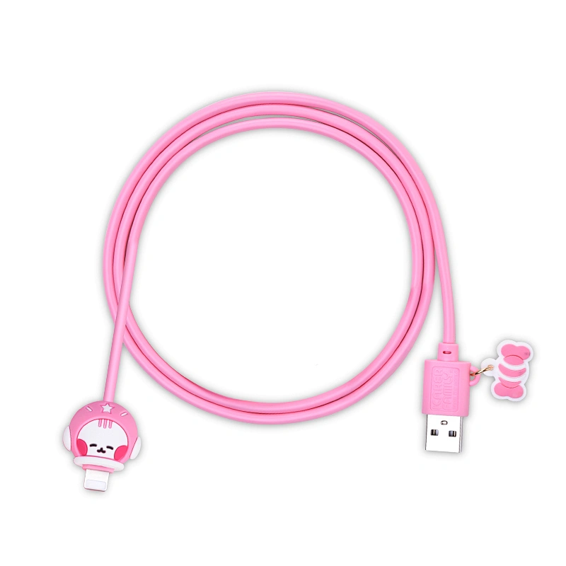 Amazon USA Hot Selling Cute Animal Cartoon Charging USB Cable For IOS Mobile Phone Cable