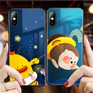 Beautiful Design Mobile Phone Protective Cover Glass Phone Case For iPhone X/XS/XS MAX for iPhone
