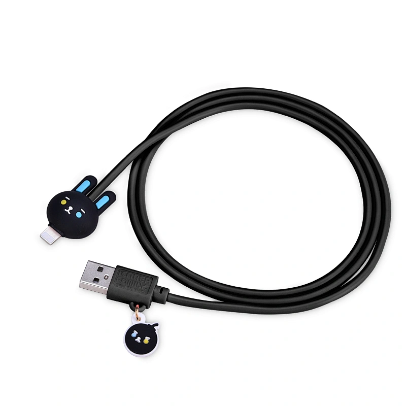 Amazon USA Hot Selling Cute Animal Cartoon Charging USB Cable For IOS Mobile Phone Cable