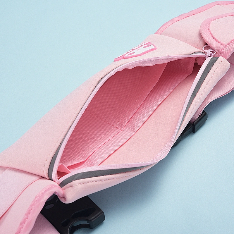 Wholesale Outdoor Pink Cute Fanny Pack Bag Gym Sport Belt Waist Pouch Pack Running Waist Belt