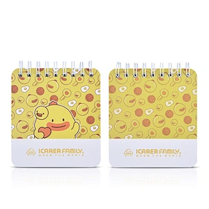 Hardcover Ring Binder Diary Paper Pocket Notebook with Pen Gift Set