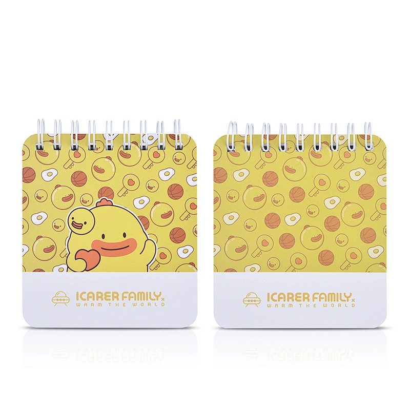 Hardcover Ring Binder Diary Paper Pocket Notebook with Pen Gift Set