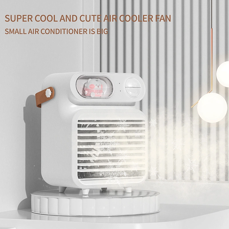 Wholesale New Amazon Hot Sale  Mini  Outdoor Air Conditioners Portable Desk Table Water Cooling Mist Fan Air Conditioner Fan for Home