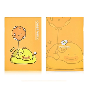 2021 New Design Promotional Gifts Diary Perfect Binding Pvc Kraft Paper Cute Notebook