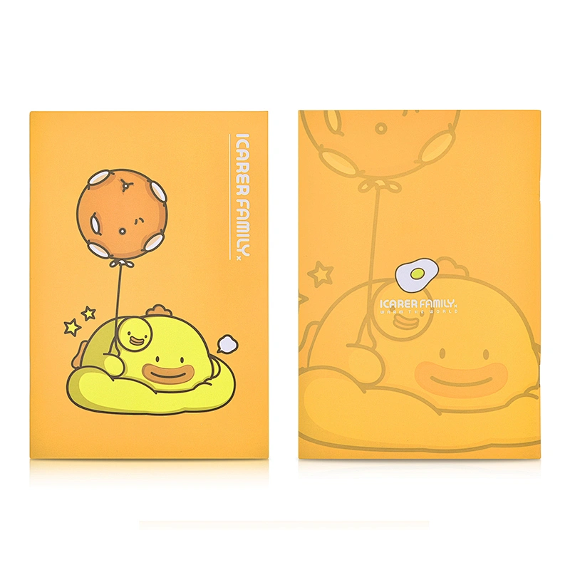 2021 New Design Promotional Gifts Diary Perfect Binding Pvc Kraft Paper Cute Notebook