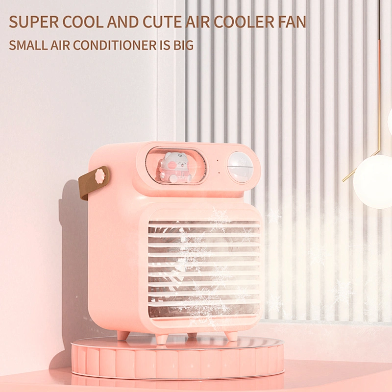 Wholesale New Amazon Hot Sale  Mini  Outdoor Air Conditioners Portable Desk Table Water Cooling Mist Fan Air Conditioner Fan for Home