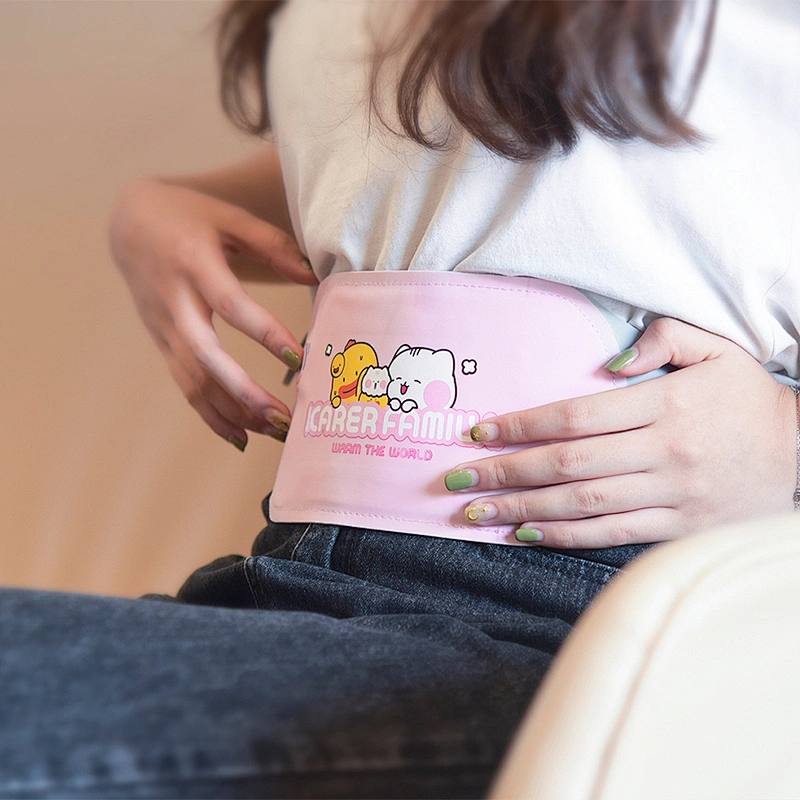 portable pad heating heated palace relieve menstrual cycle pain warm uterus belt for women