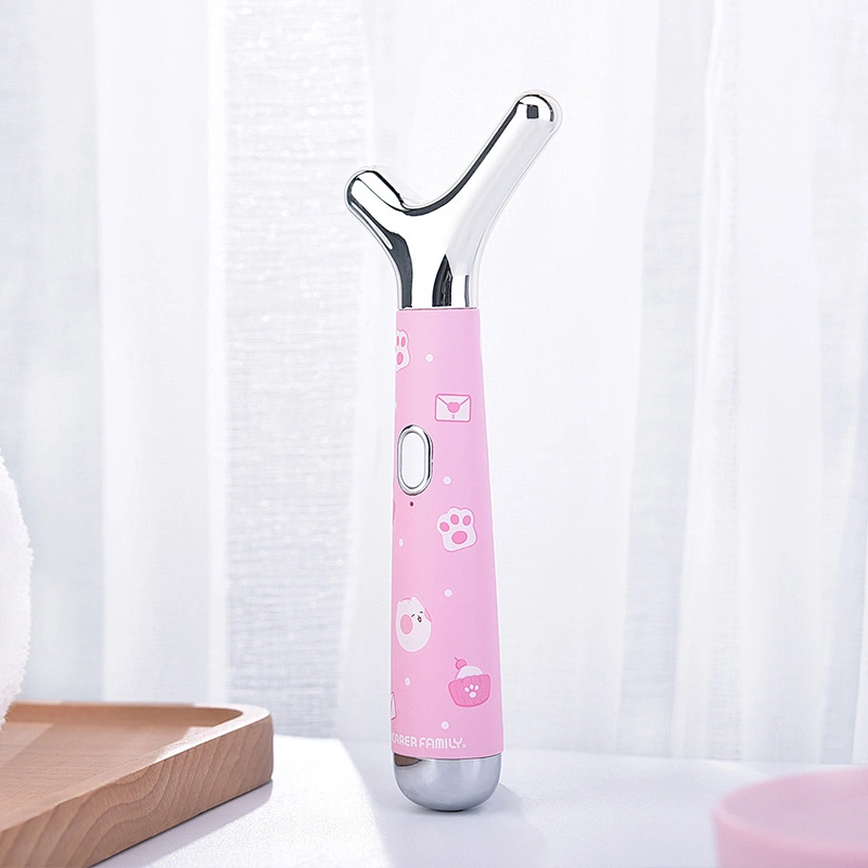 Y-Shape face massage portable beauty device with Roller For Anti Aging Face Beauty roller private label handle massager