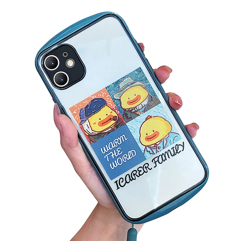 5 PCS Custom Portable Cute Design Phone Back Cover ABS Cell Phone Case for iPhone