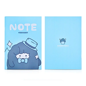 2021 New Design Promotional Gifts Diary Perfect Binding Pvc Kraft Paper Cute Notebook