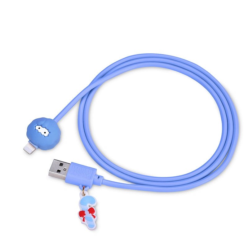 Amazon USA Hot Selling Cute Animal Cartoon Charging USB Cable For IOS Mobile Phone Cable