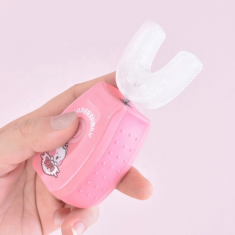Intelligent Automatic Sonic Electric Toothbrush U Type Tooth Brush USB Charging Kids Electric toothbrush