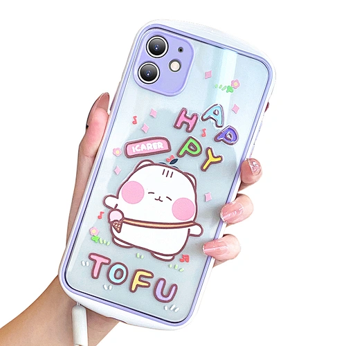 5 PCS Custom Portable Cute Design Phone Back Cover ABS Cell Phone Case for iPhone