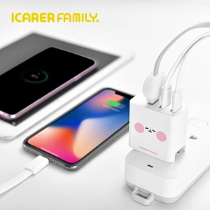 New Technology 3.0 Mobile Phone Universal Travel 3 Port USB Wall Charger With CE RoHS FCC Certifications